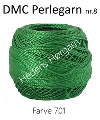 DMC Perlegarn nr. 8 farve 701